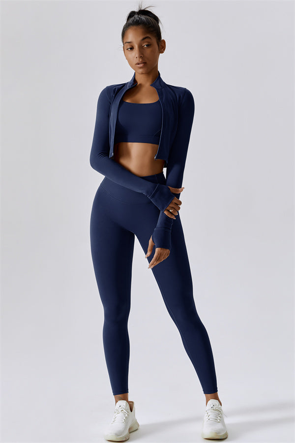 Ruched Back Performance Leggings