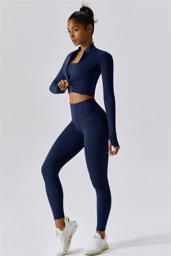 Ruched Back Performance Leggings