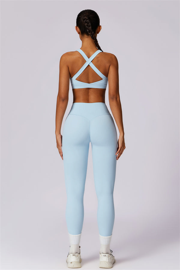 Ruched Back Performance Leggings