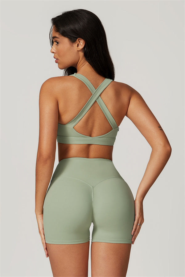 SculptFit Seamless Bra & Shorts Set