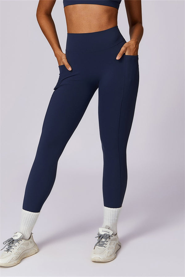 Ruched Back Pocket Leggings