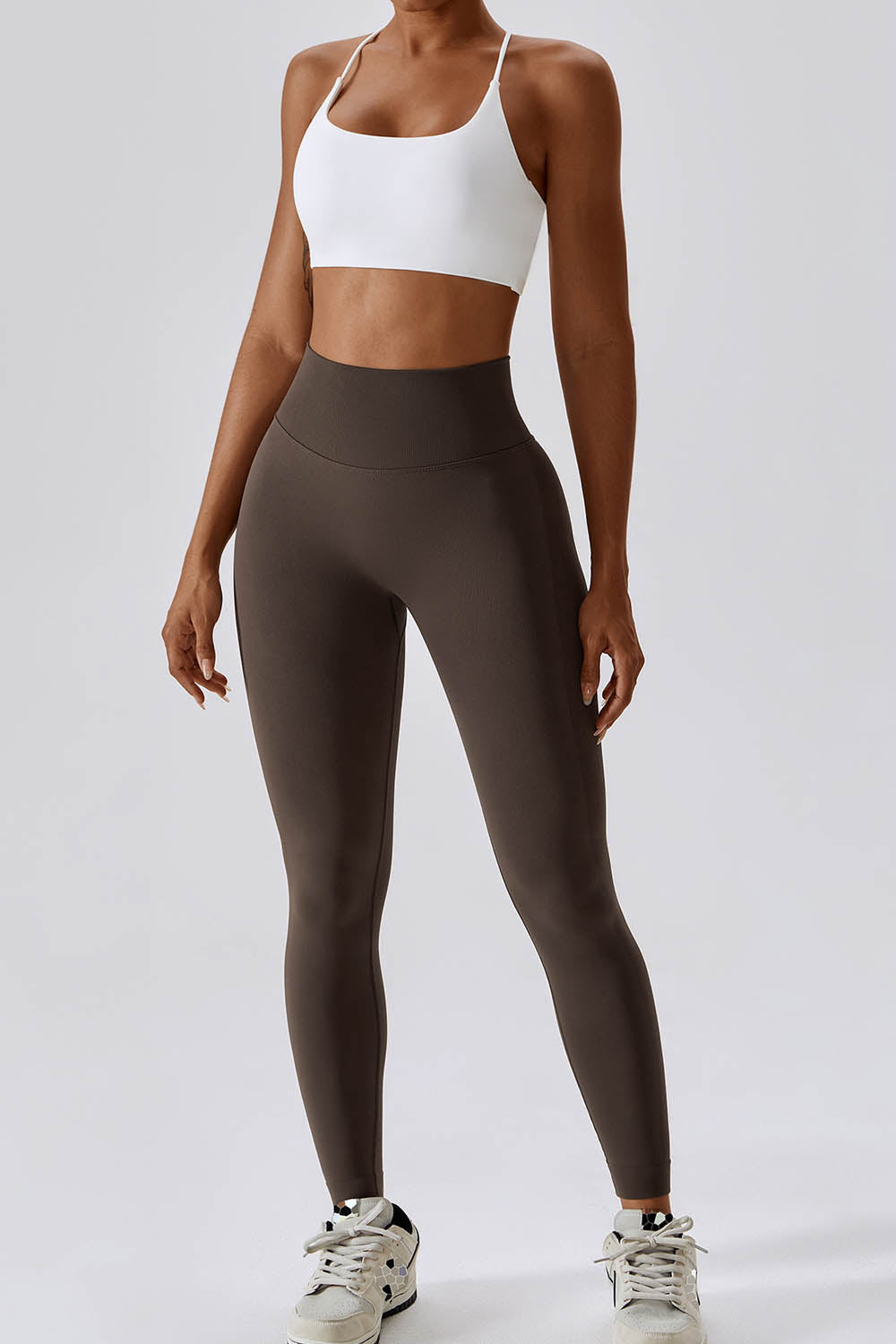 Breathable Mesh Side Leggings