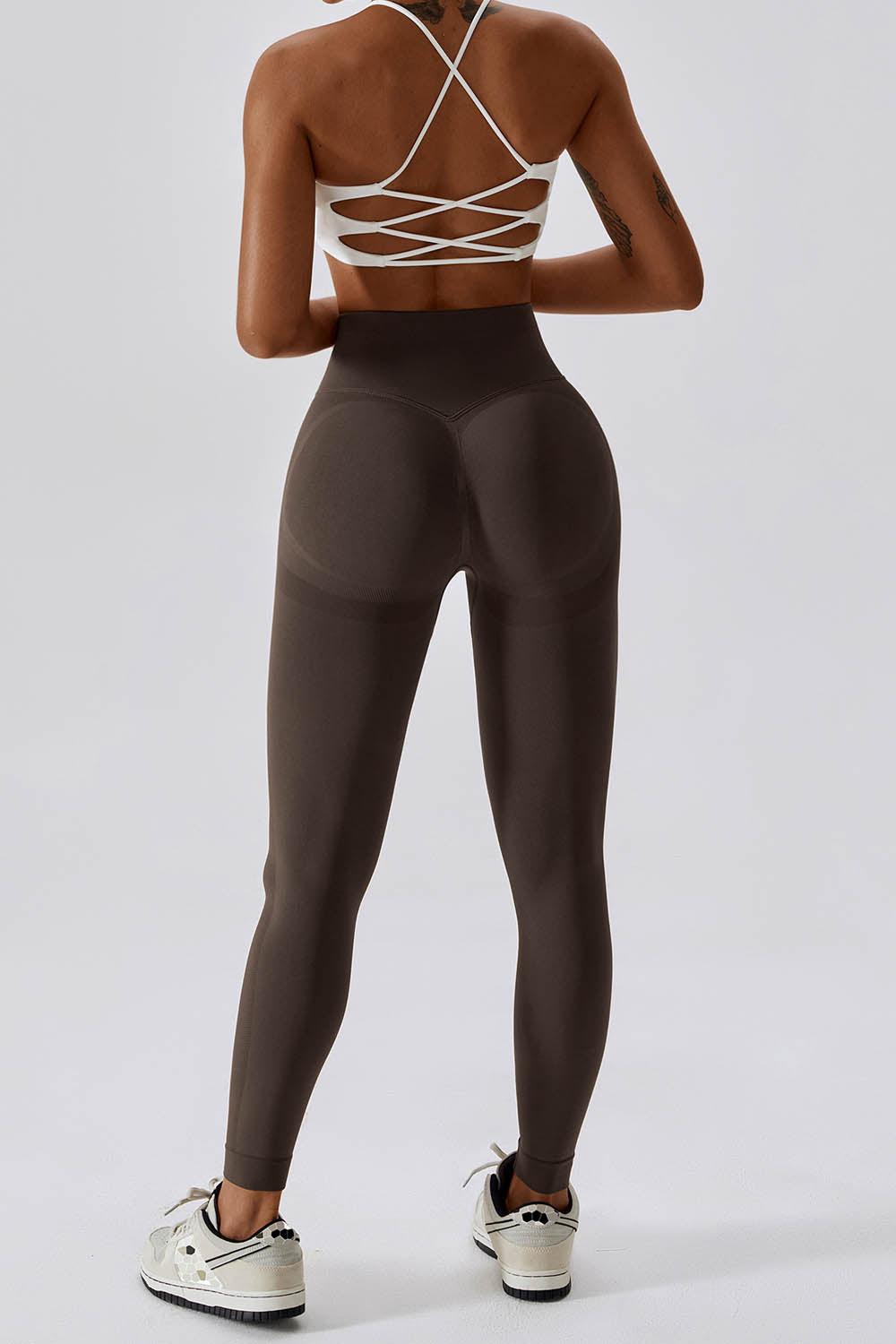 Breathable Mesh Side Leggings