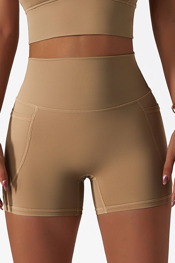 Peachy Fit High-Rise Shorts