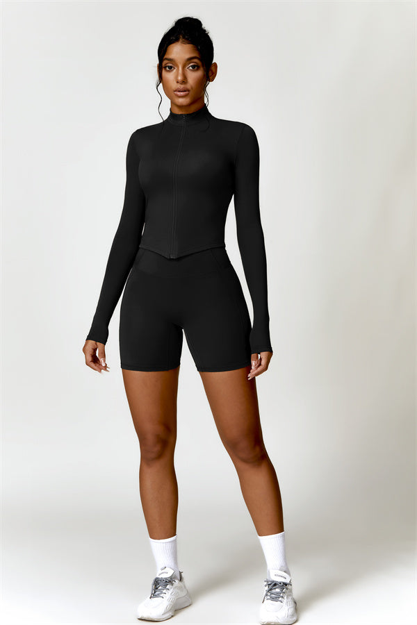 High-Waisted Sculpting Active Shorts
