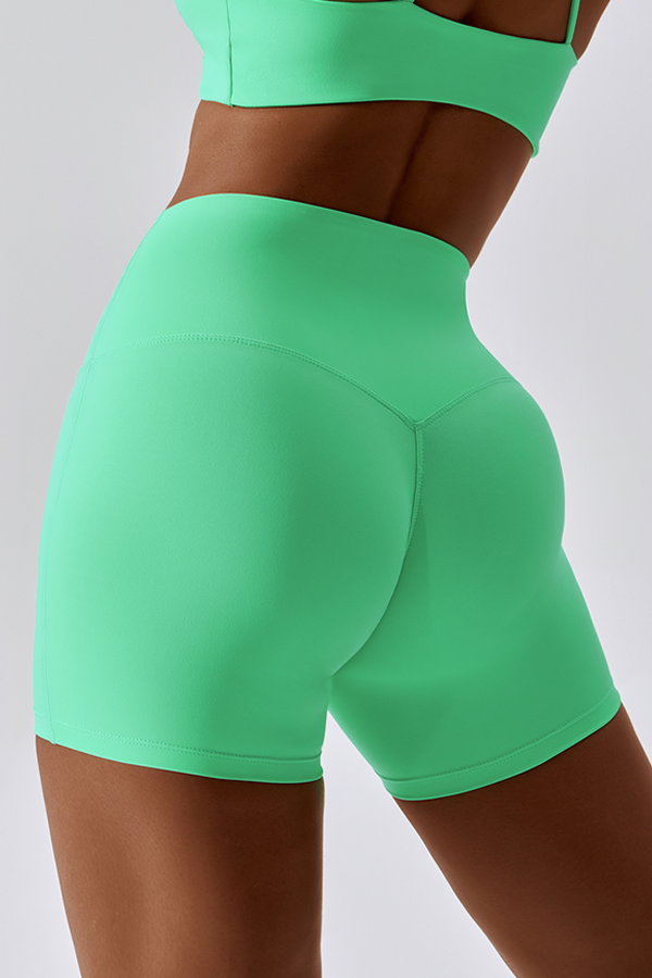 Seamless Peach Lift Workout Shorts