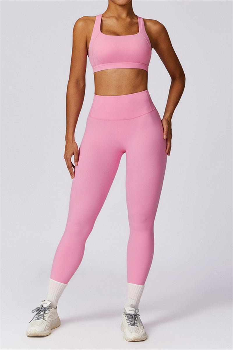 Ruched Back Performance Leggings