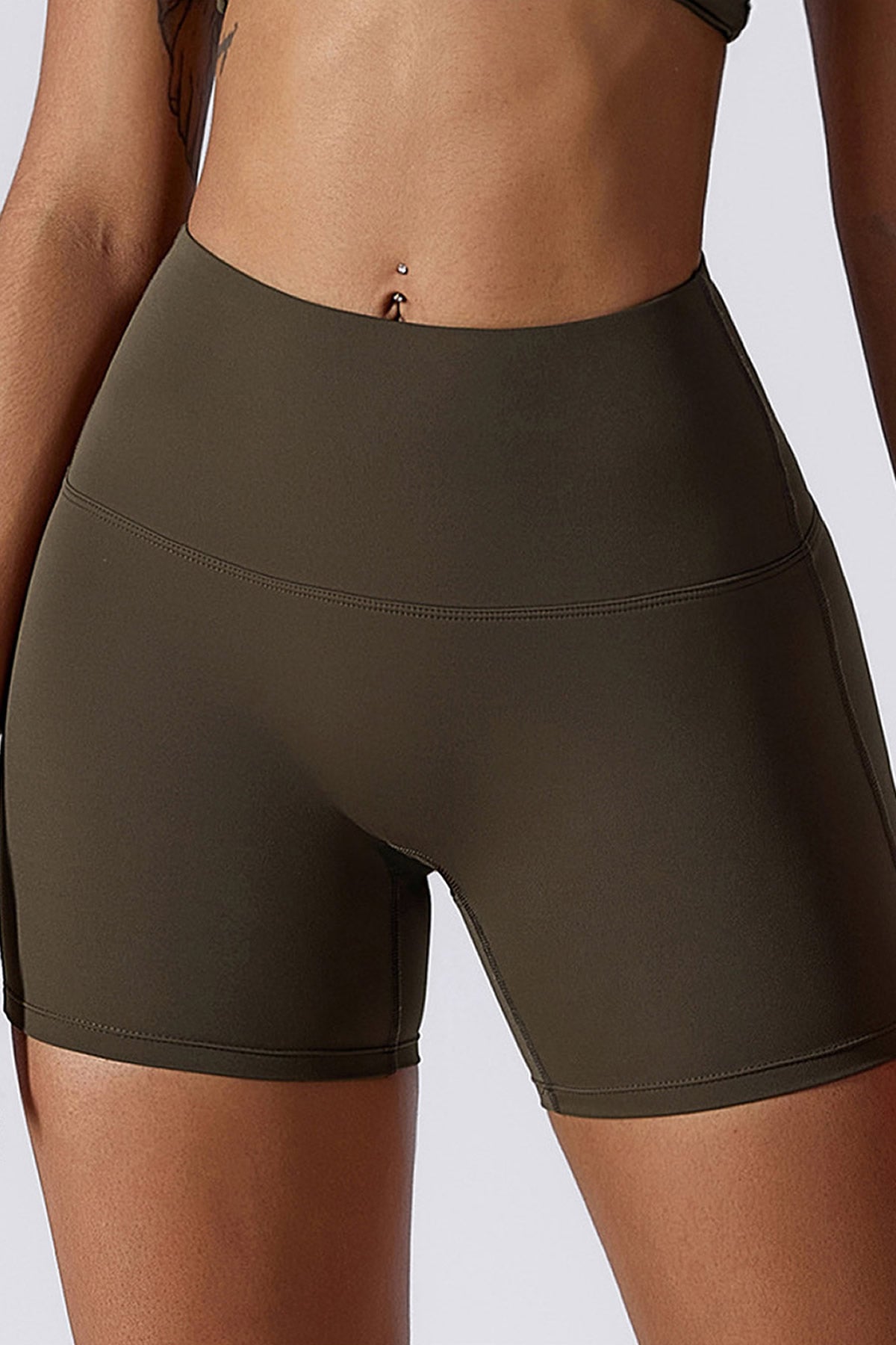 Seamless Peach Lift Workout Shorts