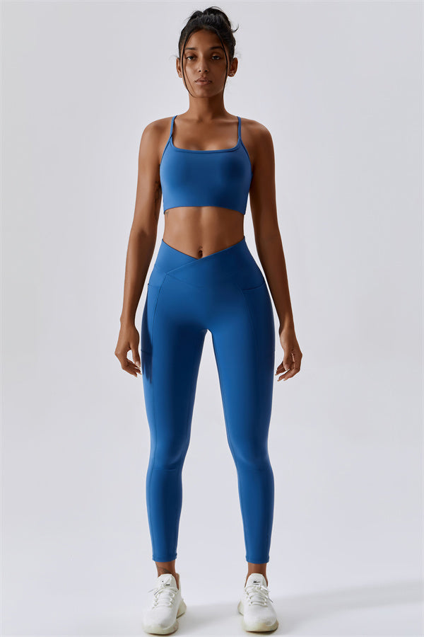 CrossBack Luxe Sports Bra