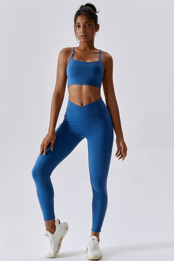 CrossBack Luxe Sports Bra