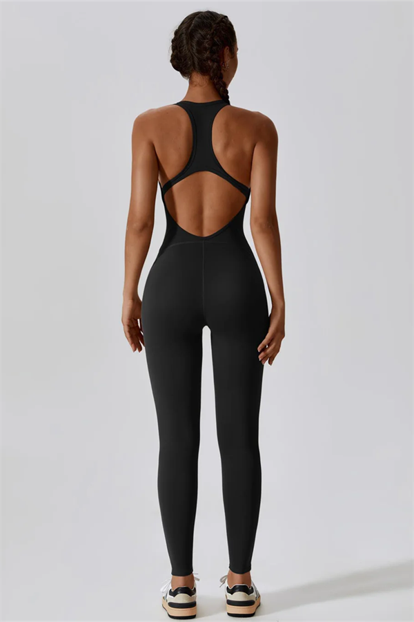 SculptFit Cutout Back Jumpsuit