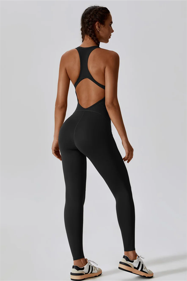 SculptFit Cutout Back Jumpsuit