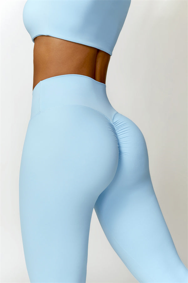 Seamless Long Sleeve Crop Top & Leggings Set