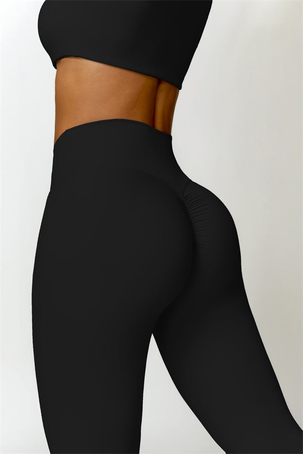 Seamless Long Sleeve Crop Top & Leggings Set