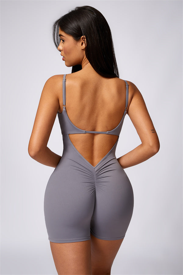 Sculpt Luxe Backless Jumpsuit