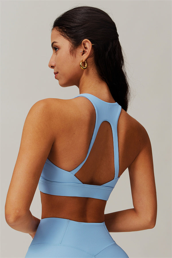 Sculpt Back Cutout Sports Bra