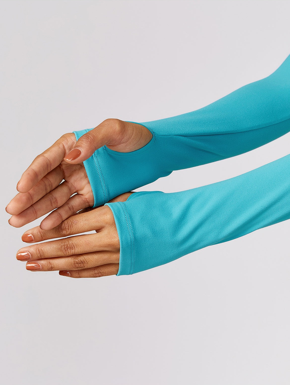 Twist Front Long Sleeve Crop Top