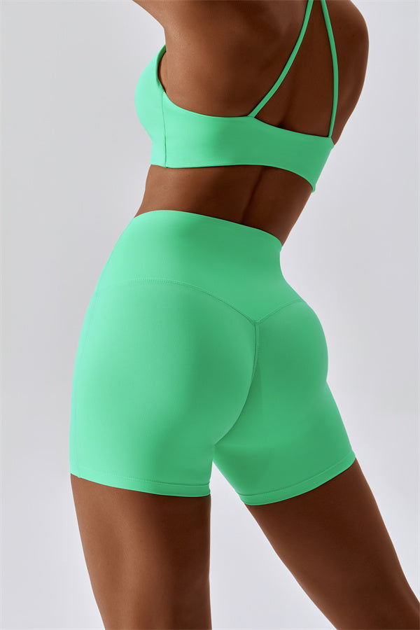 Seamless Peach Lift Workout Shorts