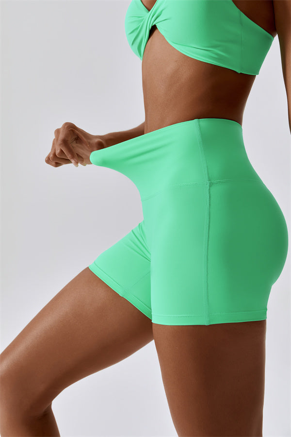 Seamless Peach Lift Workout Shorts