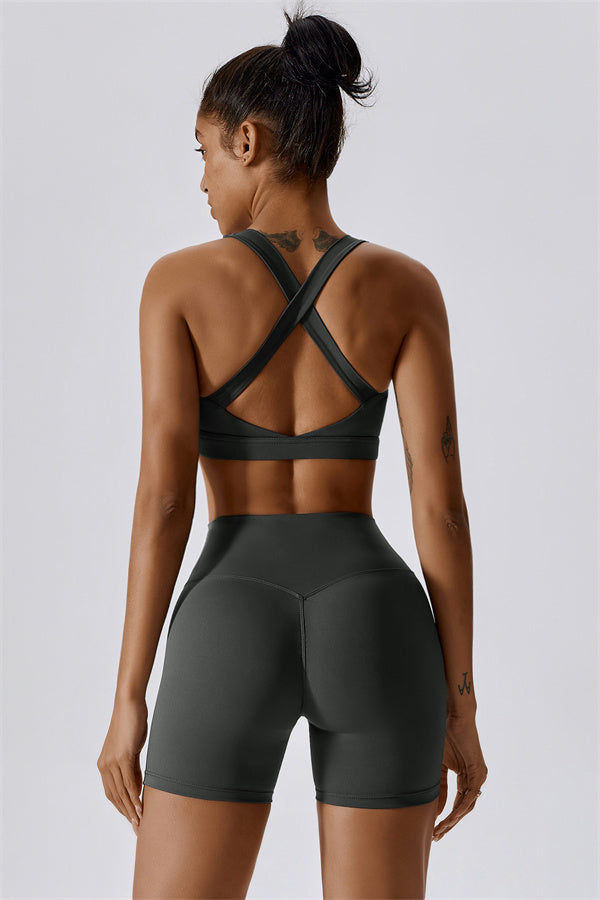 SculptFit Seamless Bra & Shorts Set