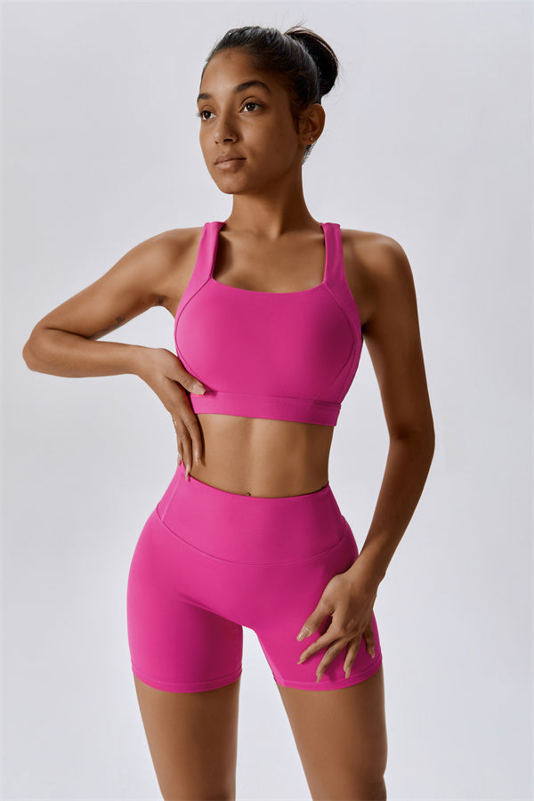 SculptFit Seamless Bra & Shorts Set
