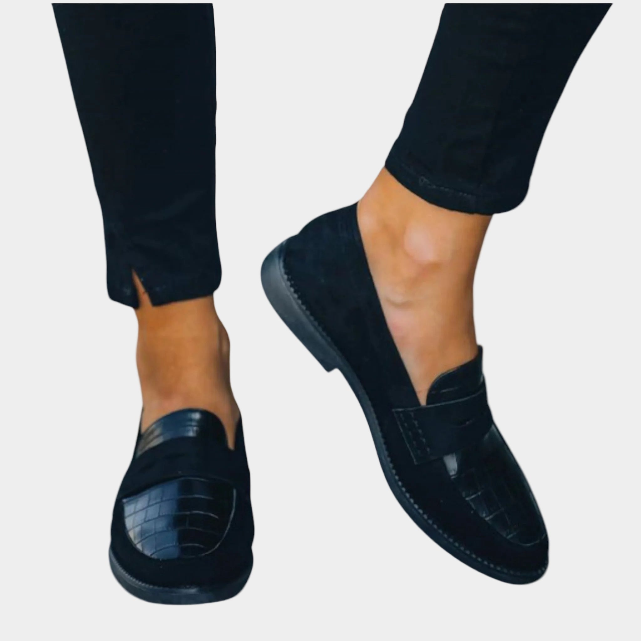 Black Loafers for Women