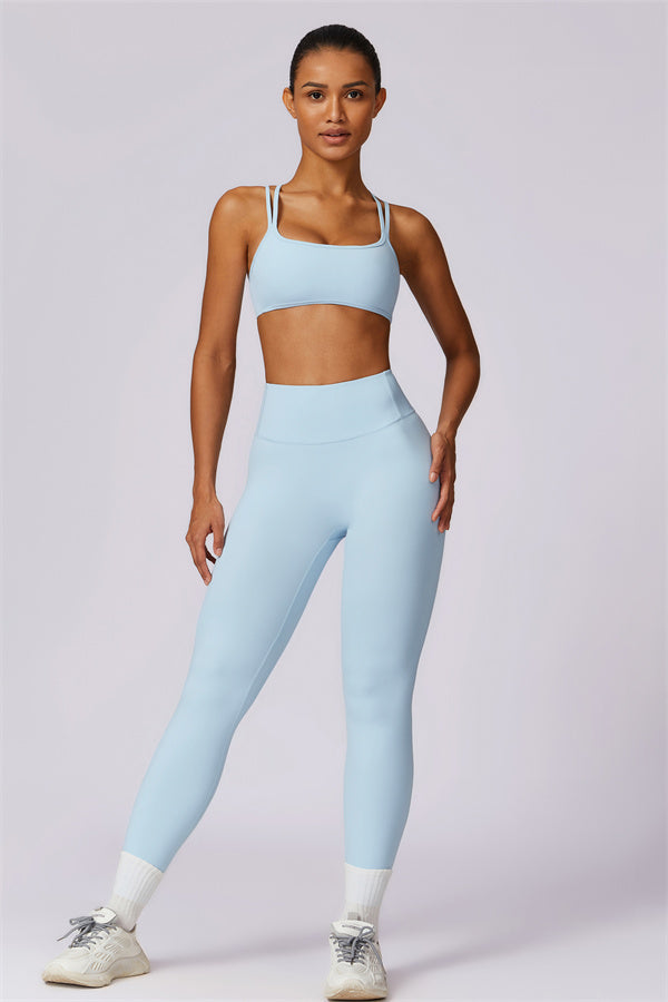 Cross-Strap High Support Sports Bra