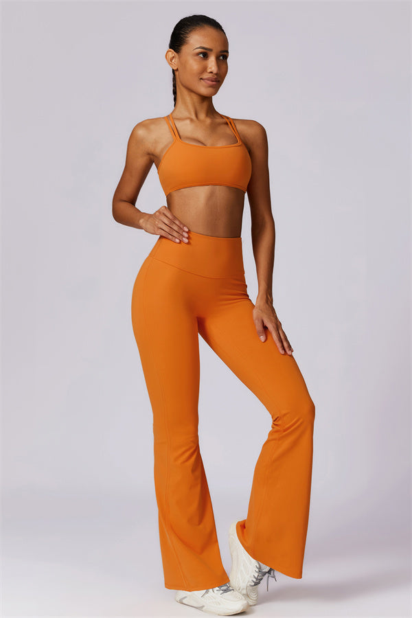 Cross-Strap High Support Sports Bra
