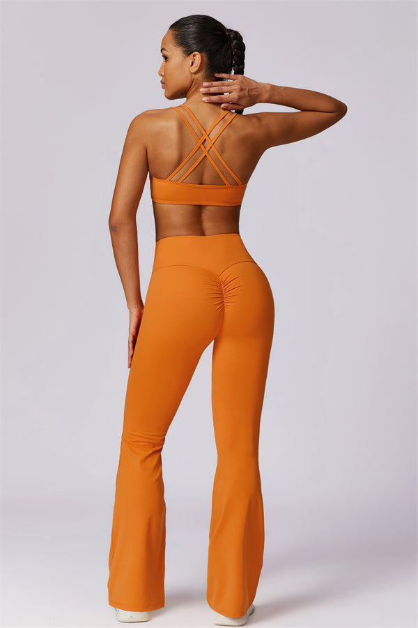 Cross-Strap High Support Sports Bra