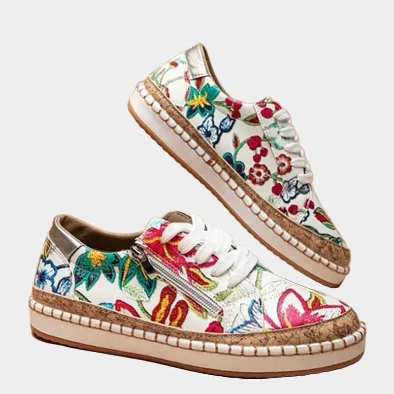 Comfortable and Supportive Floral Shoes