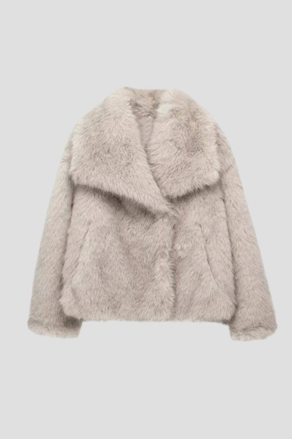 Oversized Faux Fur Coat for Women