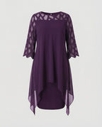 Sukienka midi plus size