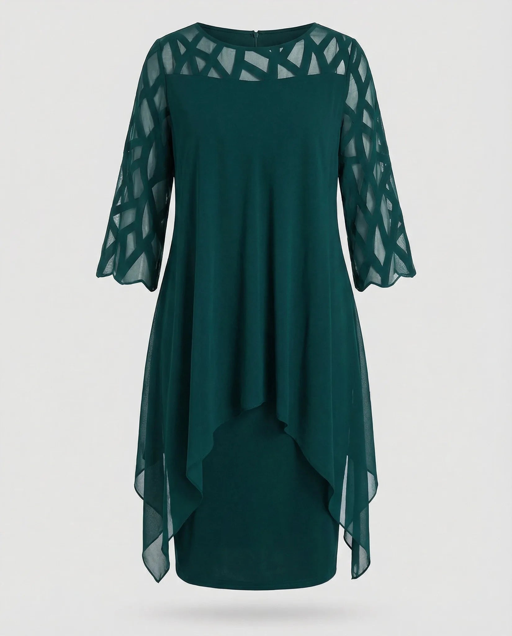 Sukienka midi plus size