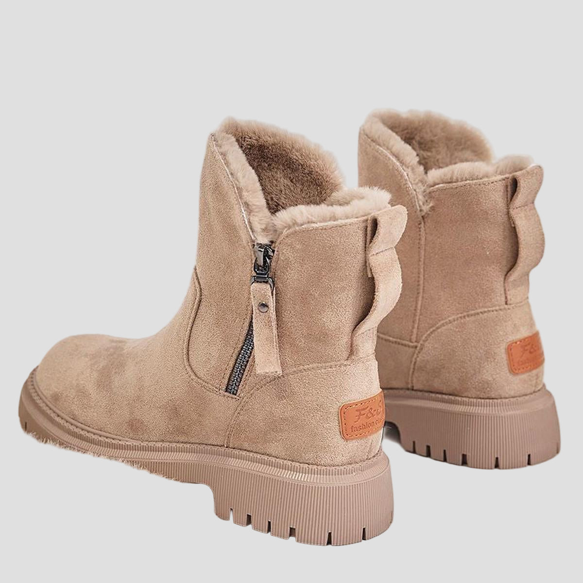 Waterproof Winter Boots for Women with Anti-Slip Outsole