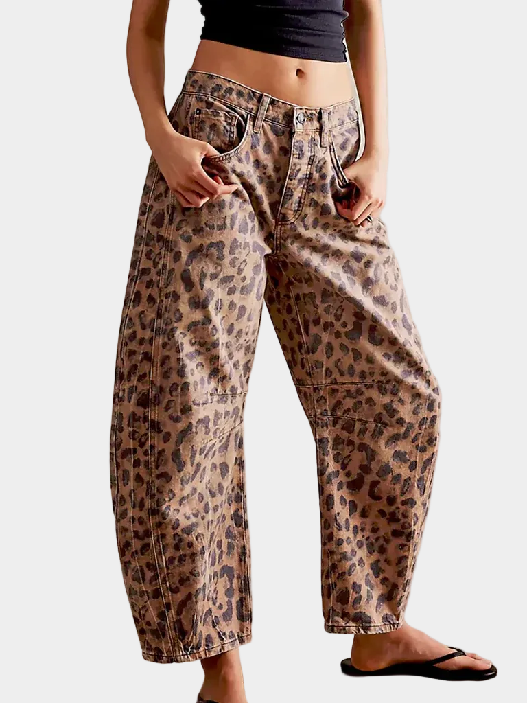 Vintage-Inspired Wide Leg Jeans