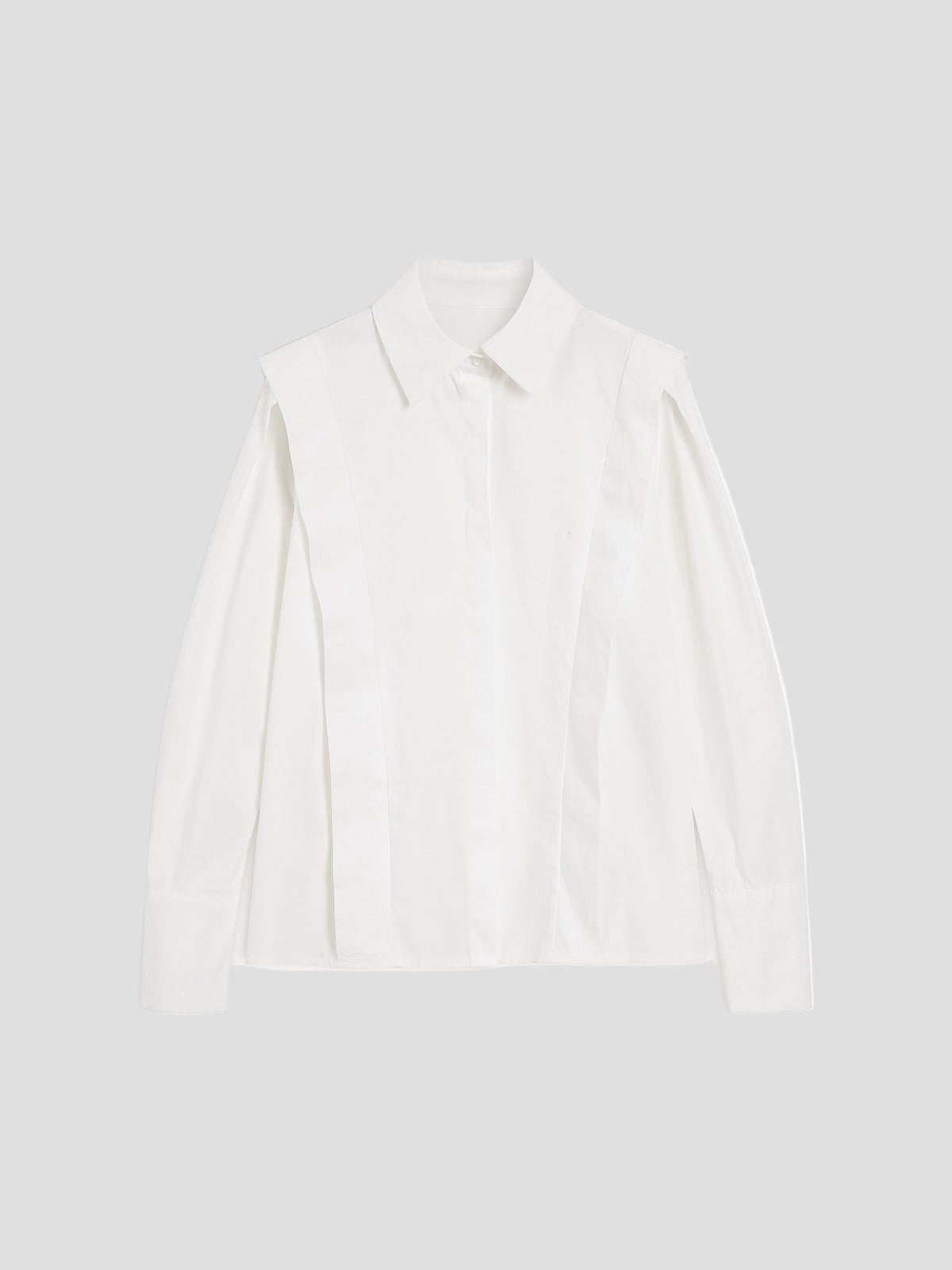 Women Button Down Square Dress Shirt, 100% Woven Cotton, Full-Length Sleeves, Classic Collar, Comfortable and Versatile for All Occasions 4