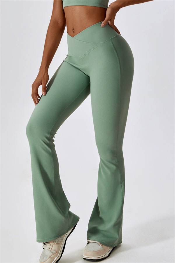 Flared High-Waist Sculpt Leggings