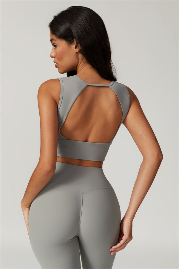Motion Sculpt Open-Back Sports Bra