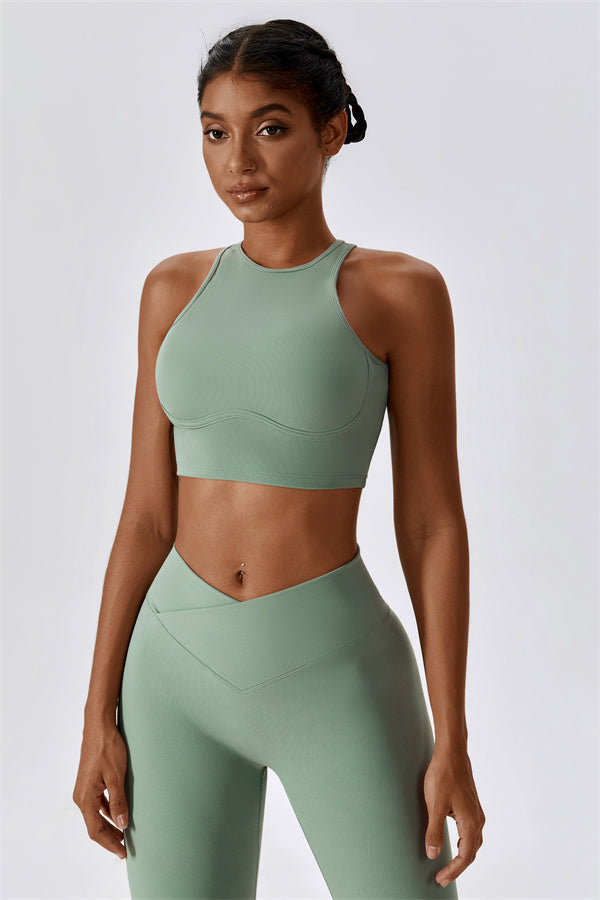 Flared High-Waist Sculpt Leggings