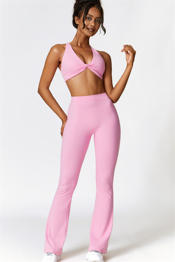 Flared High-Waist Sculpting Leggings