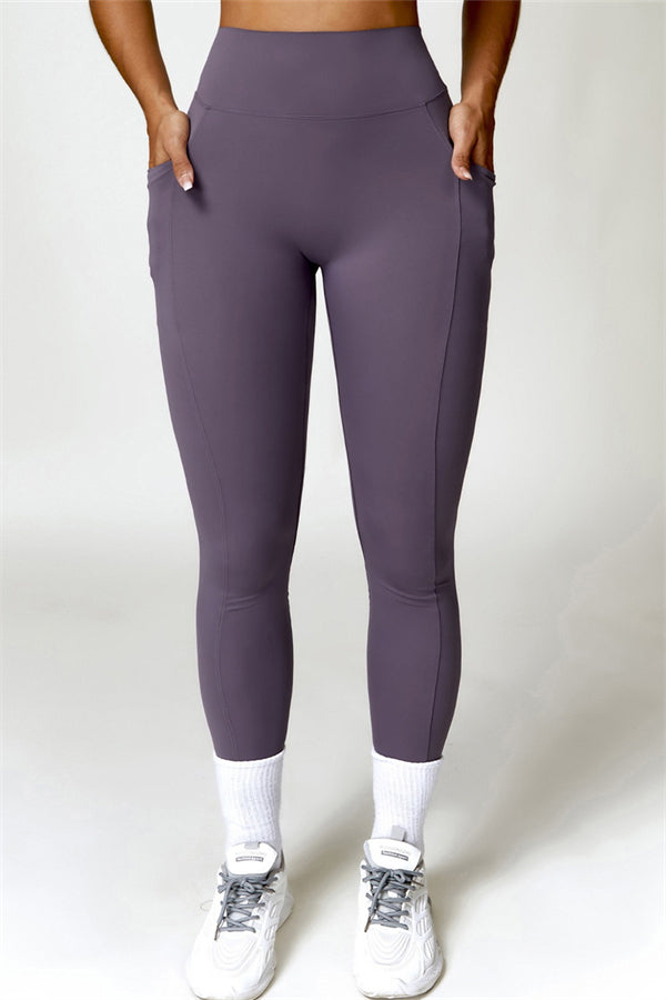 Ruched Back Pocket Leggings