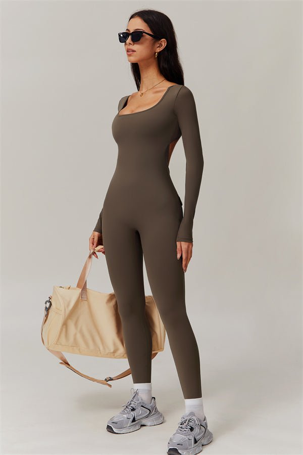 Curve-Enhancing Utility Jumpsuit