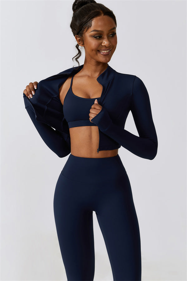 Seamless Performance Activewear 3-Piece Set