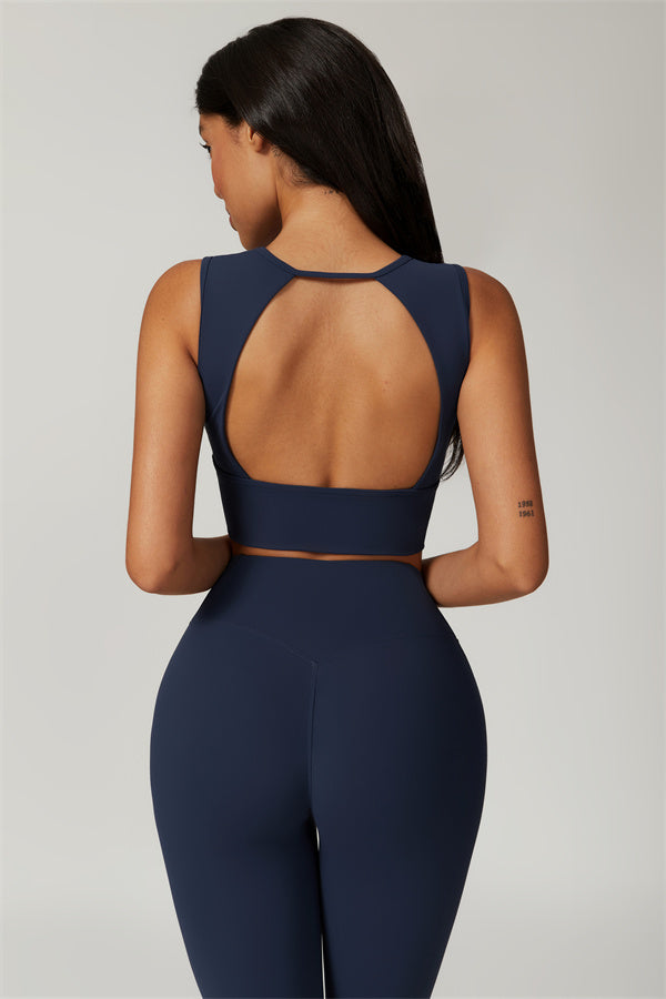 Motion Sculpt Open-Back Sports Bra