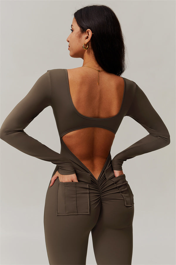 Curve-Enhancing Utility Jumpsuit