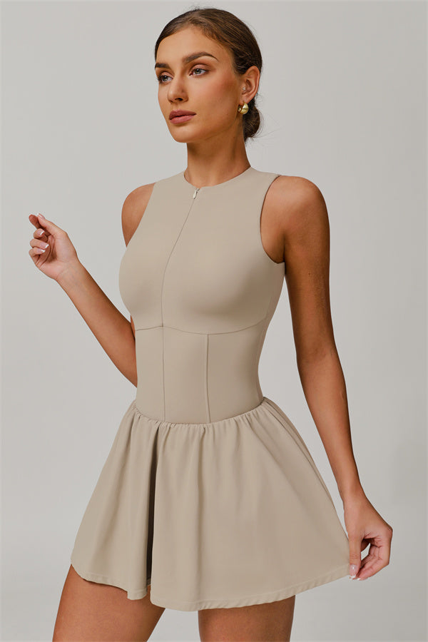Sleek A-Line Performance Tennis Dress