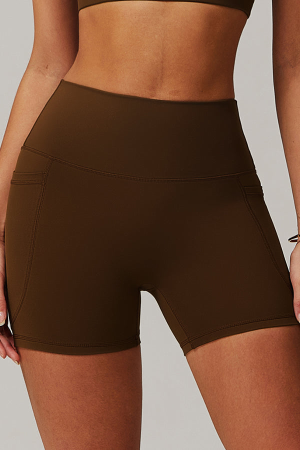 Peachy Fit High-Rise Shorts