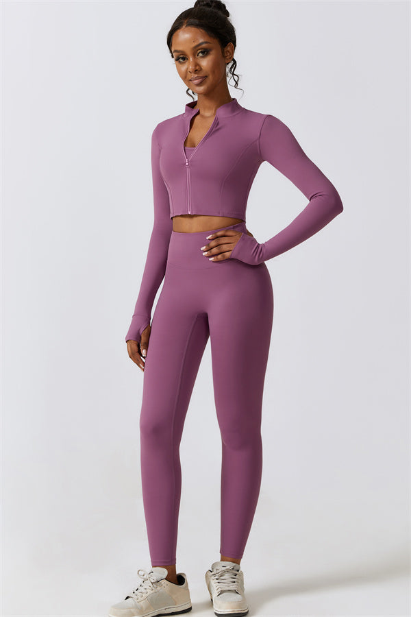 Seamless Performance Activewear 3-Piece Set
