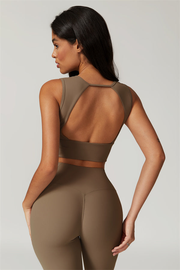 Motion Sculpt Open-Back Sports Bra