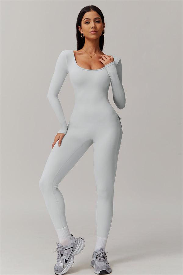 Curve-Enhancing Utility Jumpsuit